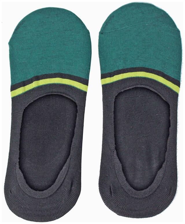 Men's and Women's ankel length Cotton Loafer Socks with Anti-Slip  Free Size