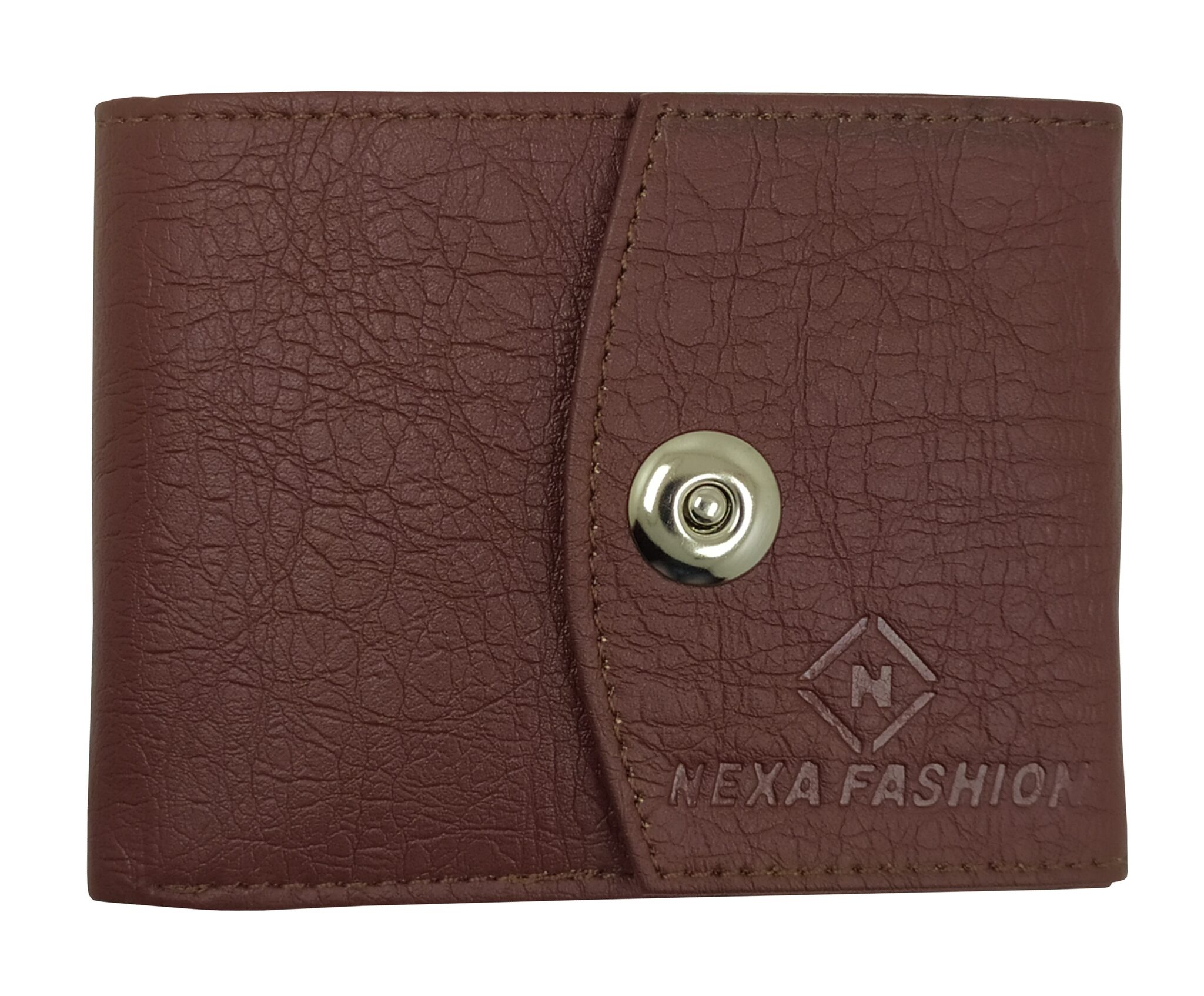 

NEXA FASHION Men Brown Synthetic leather Pu Long Bi-Fold Wallet ( Pack of 1 )