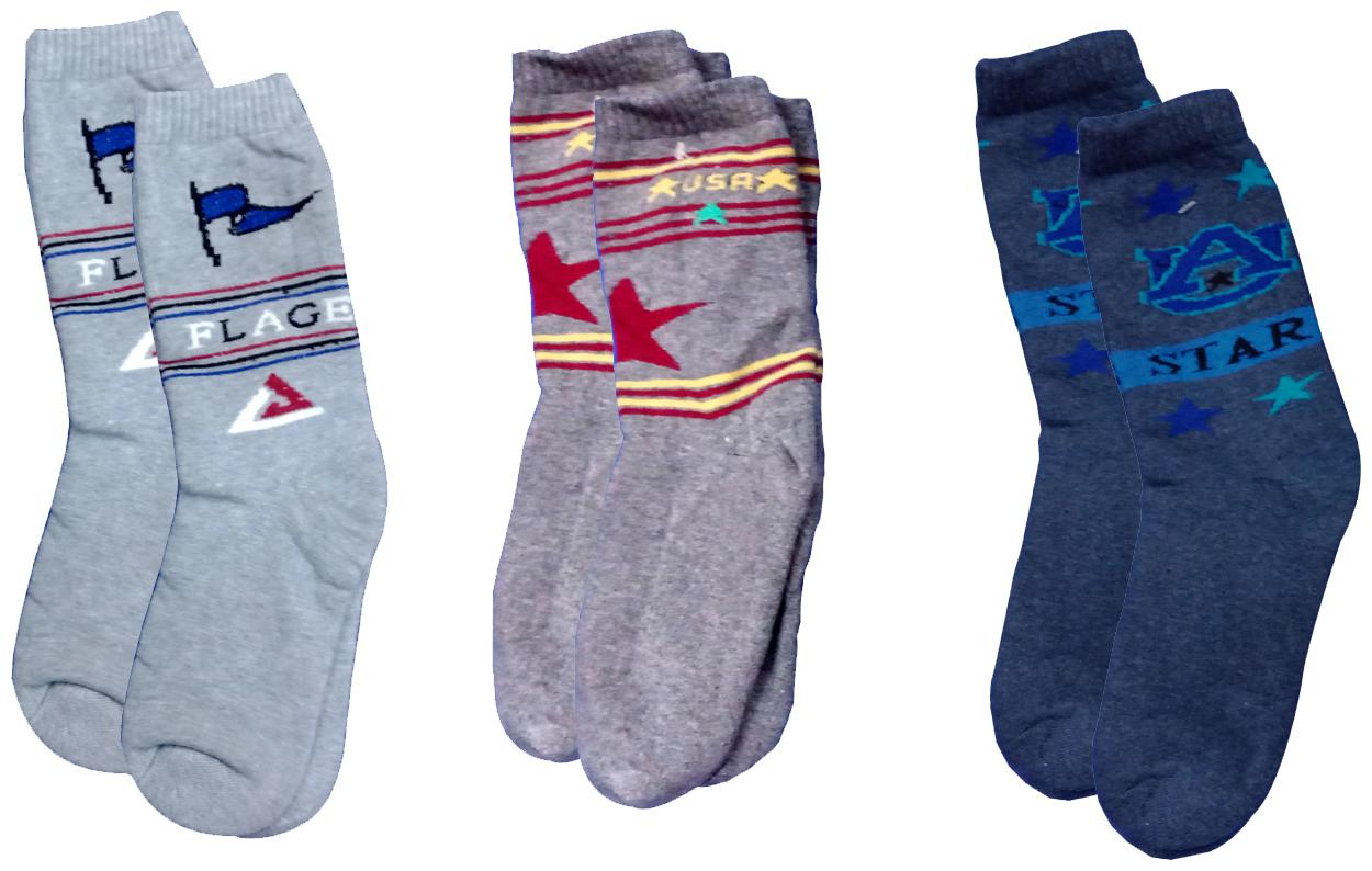 

Men s Cotton Full Length Socks Pack Of 3 Set