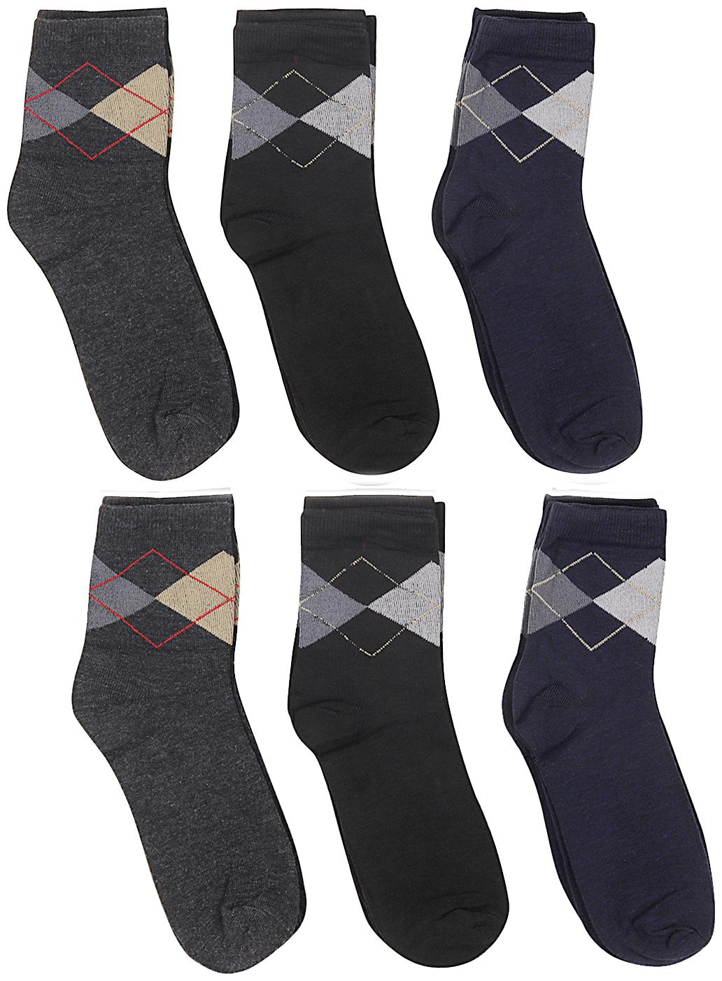 

MEN S SOCK MULTI COLOR PAIR OF 6