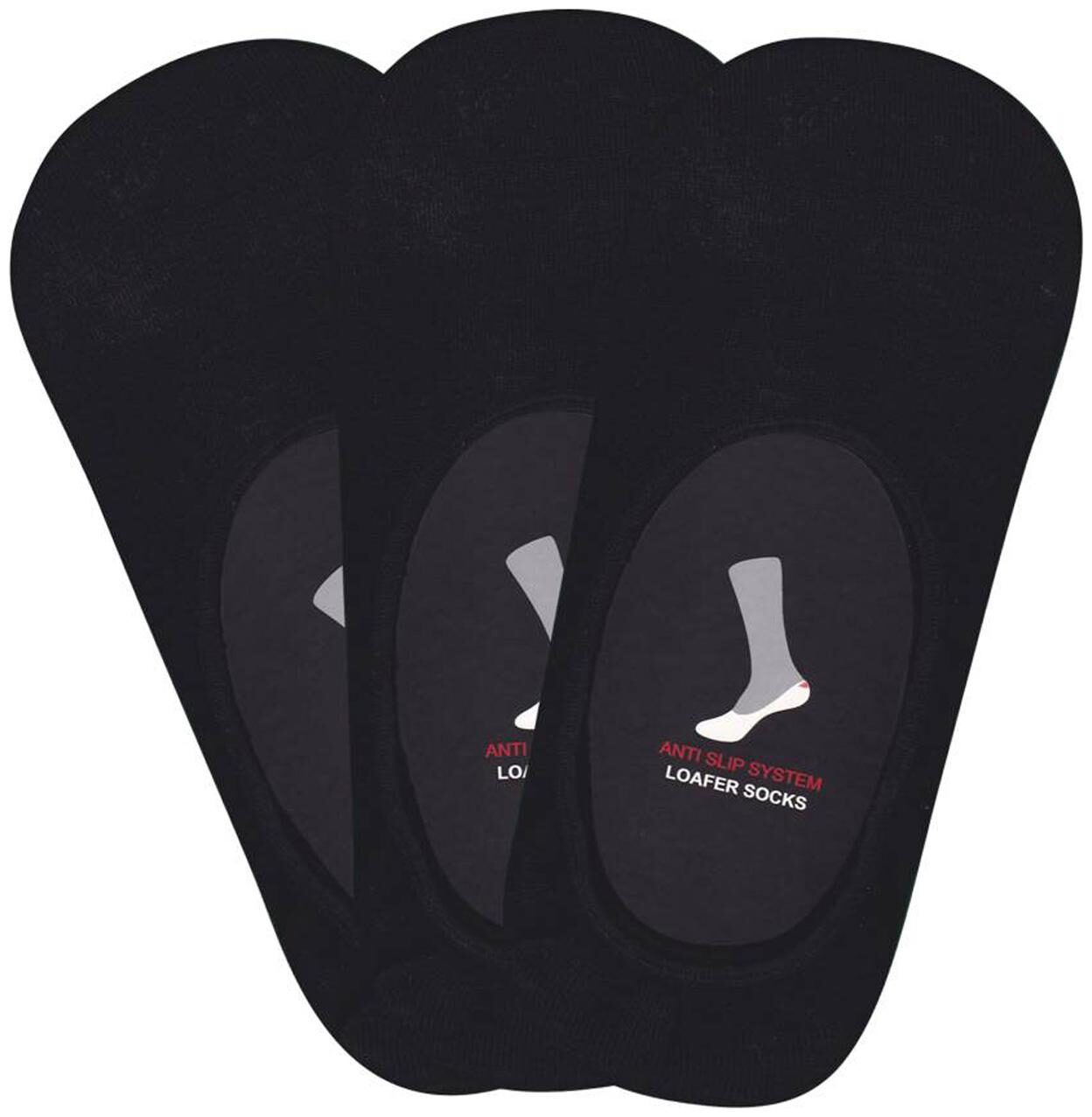 

Men s Women s Solid Peds Footie No-Show (Pack of 3)