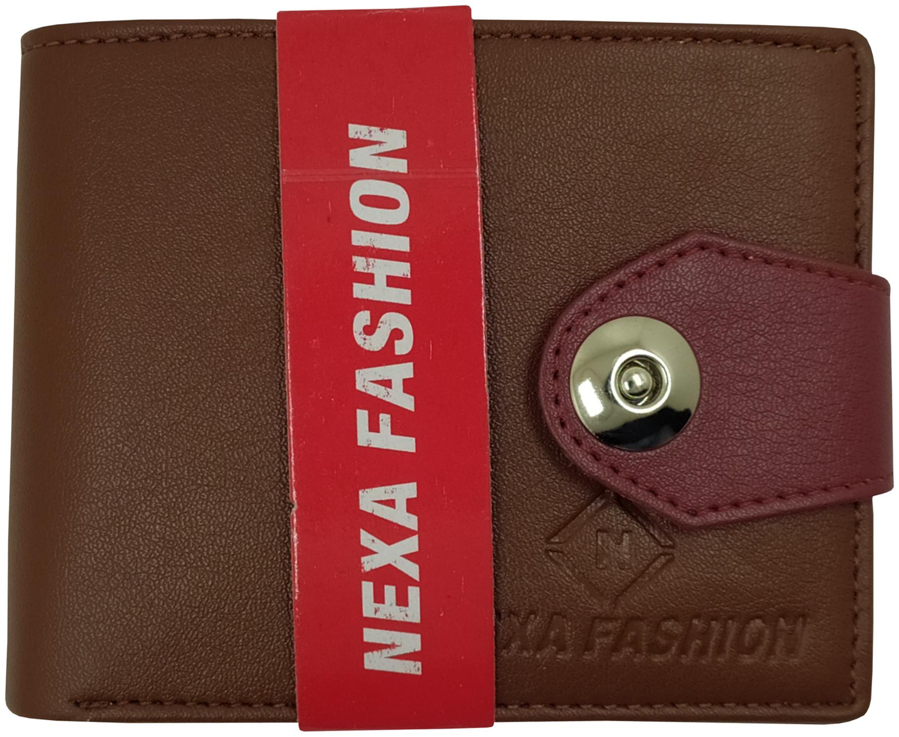 

MENS TAN ARTIFICIAL LEATHER WALLET