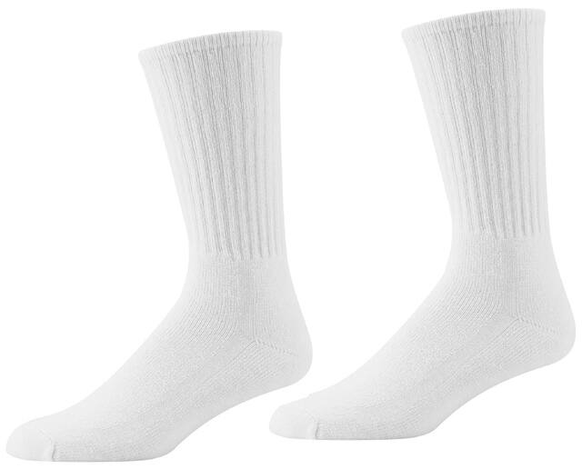 Mobidezire White Quarter Length socks For Athlete(pack-5)