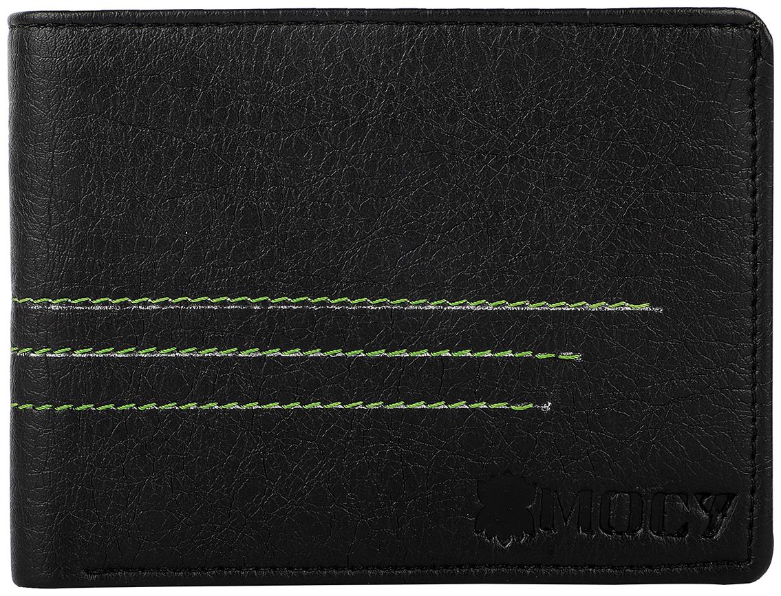 

Mocy Men Black Synthetic leather Bi-Fold Wallet ( Pack of 1 )