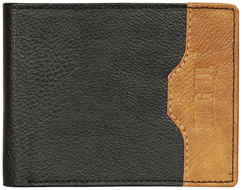 

Mogoul Men Black Leather Long Wallet ( Pack of 1 )