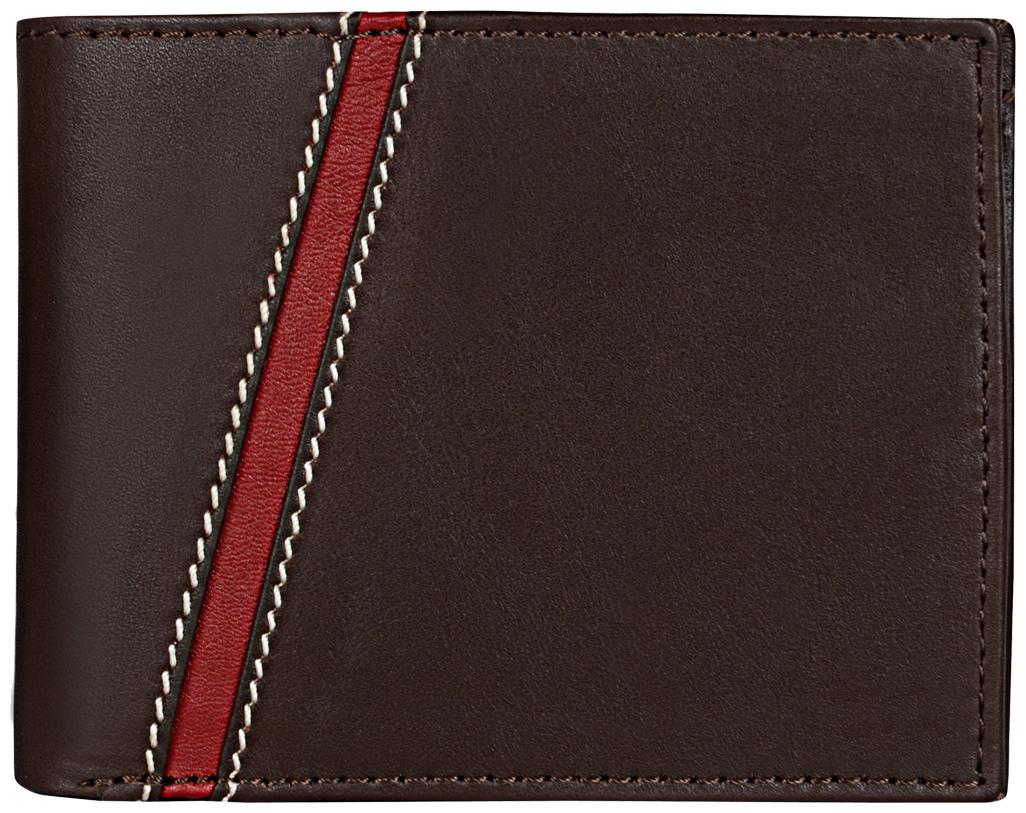 

Mogoul Men Brown Leather Long Wallet ( Pack of 1 )