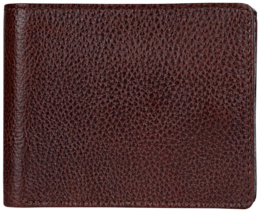 

Mogoul Men Brown Genuine Leather Wallet (6 Card Slots)