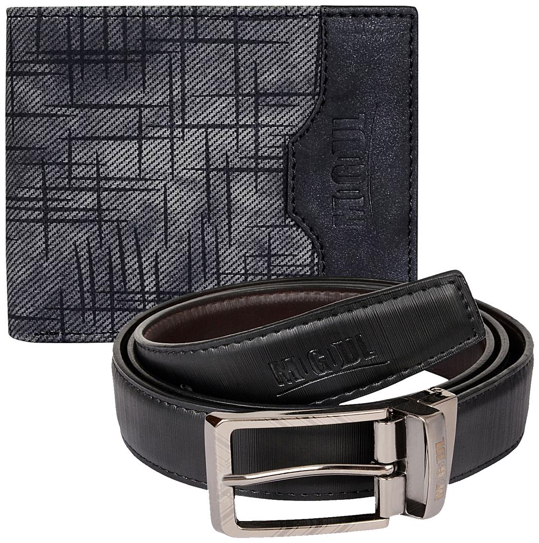 

Mogoul Mens Belt Wallet Combo (PUDBWC-MOGOUL-16-BLACKBLACK)