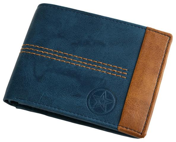 

Moiety Men Blue Pu Long Wallet ( Pack of 1 )