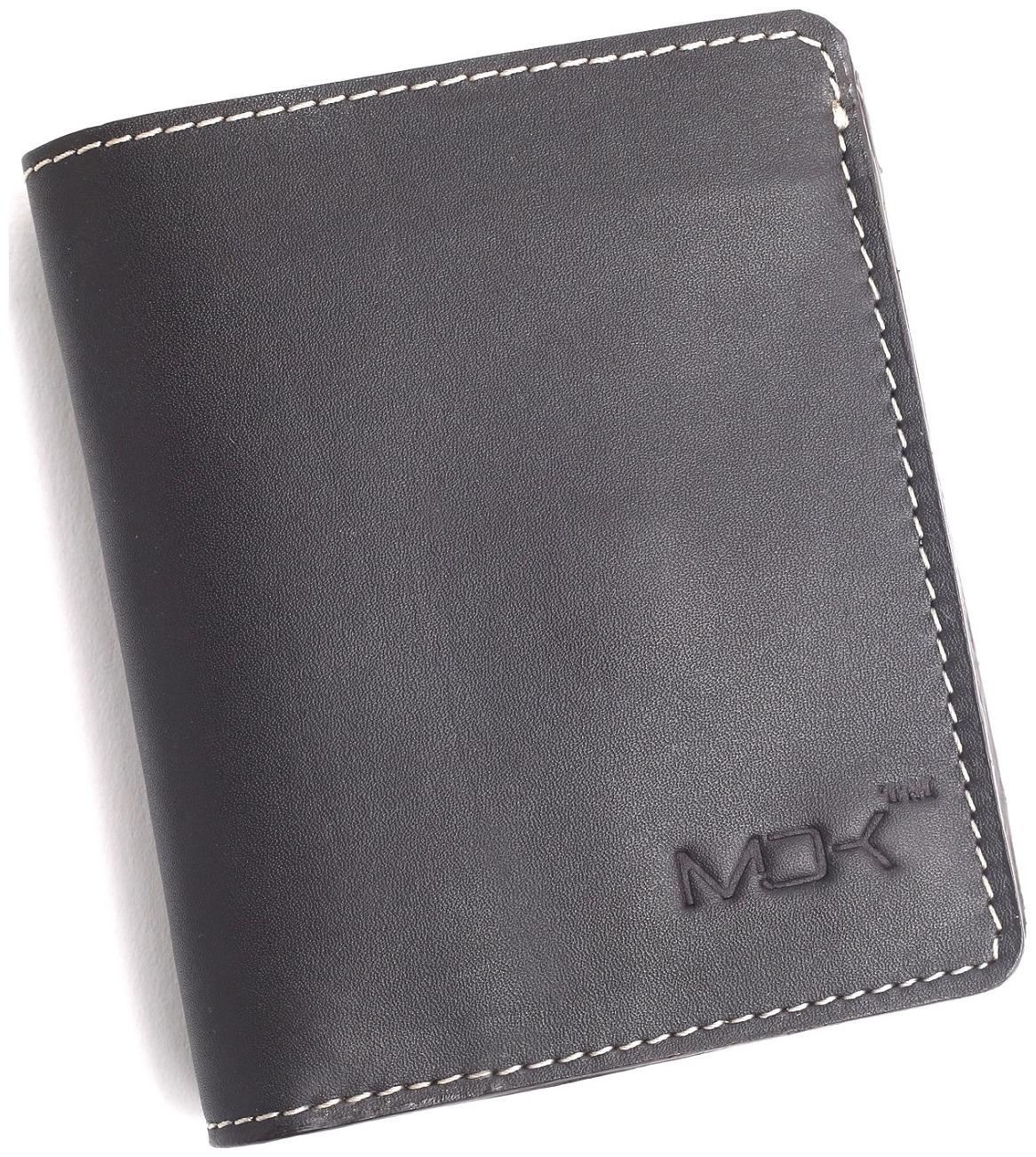 

MOK Men Brown Leather Bi-Fold Wallet ( Pack of 1 )