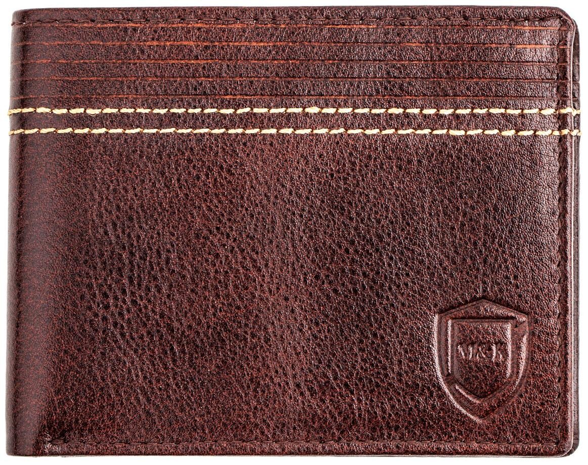 

MONKS KNIGHTS Men Brown Leather Bi-Fold Wallet ( Pack of 1 )