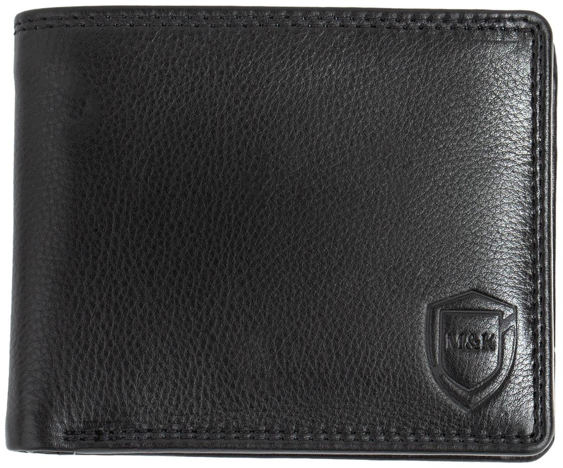 

MONKS KNIGHTS Men Black Leather Bi-Fold Wallet ( Pack of 1 )