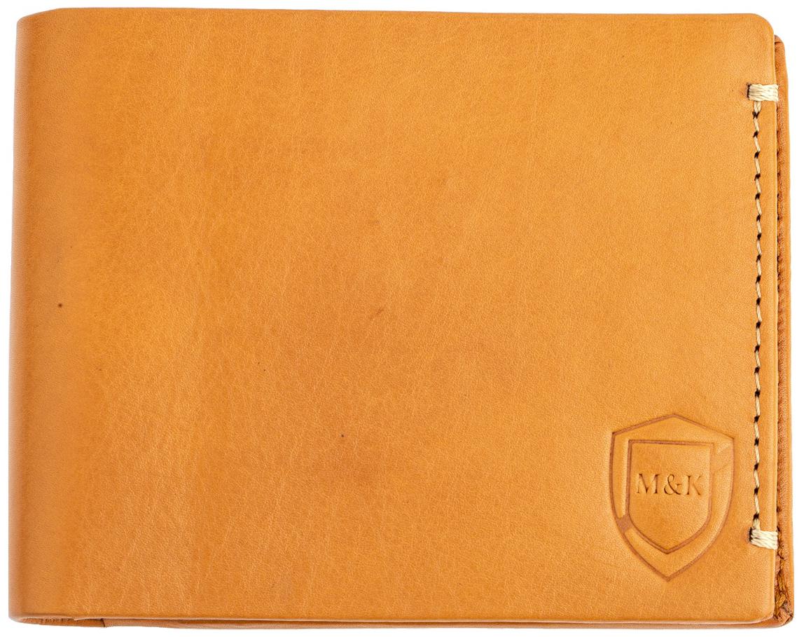 

MONKS KNIGHTS Men Tan Leather Bi-Fold Wallet ( Pack of 1 )