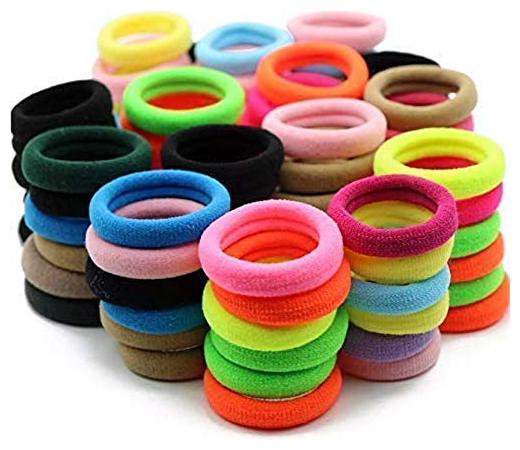 

MR TAYLORZ Elastic Cotton Hair Ties Rubber Bands (Pack of 288)
