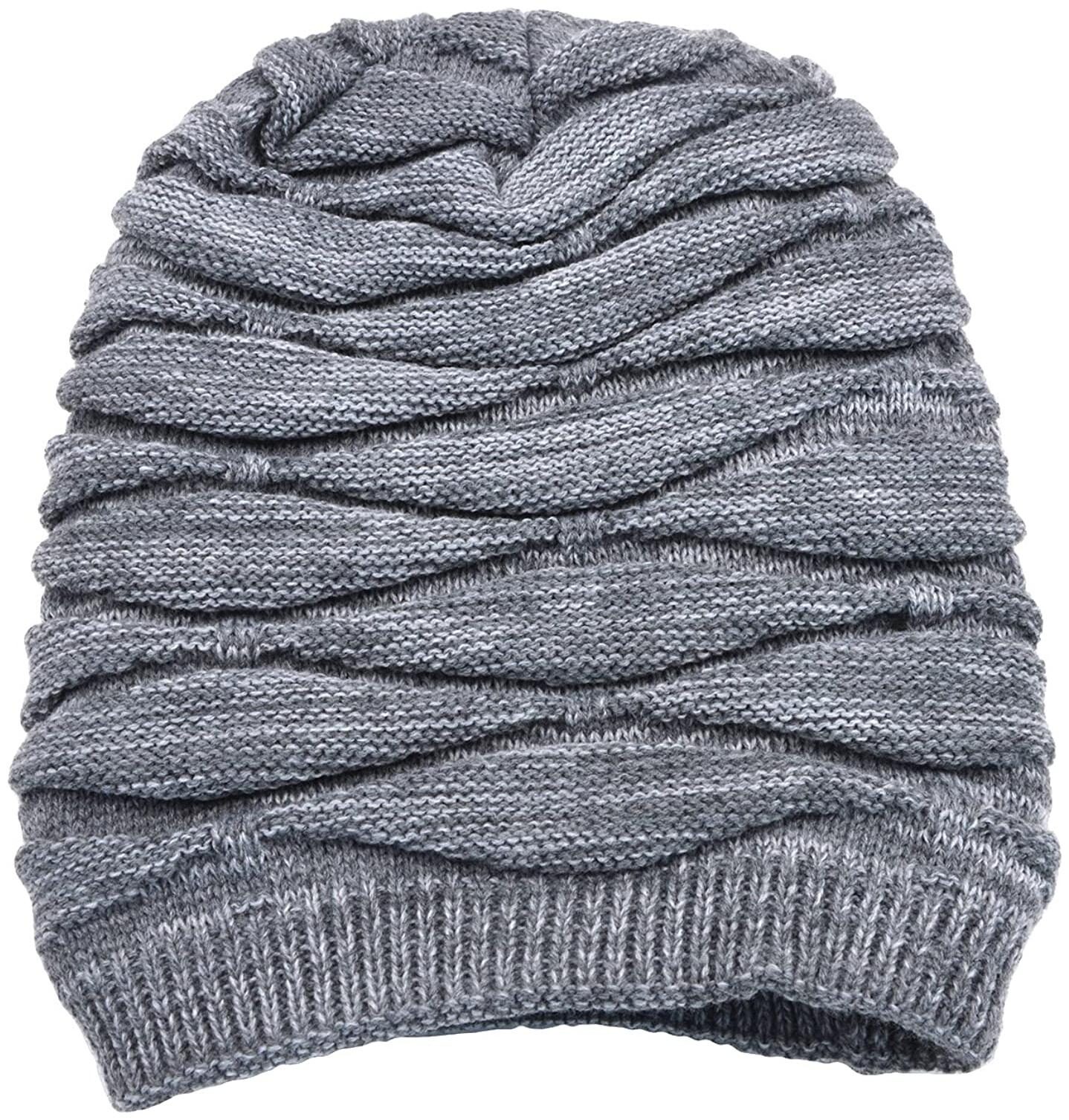 

MS TRADING COMPANY Long Beanie Winter Wool Warmer Cap Thick Stretchable for Men