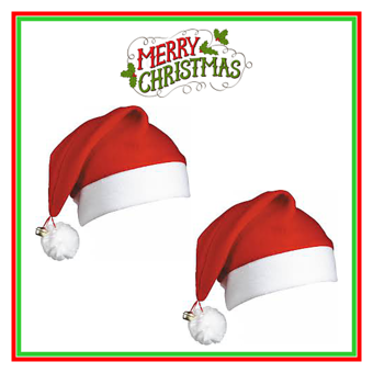 

MSTC Santa cap for Christmas (pack of 2)