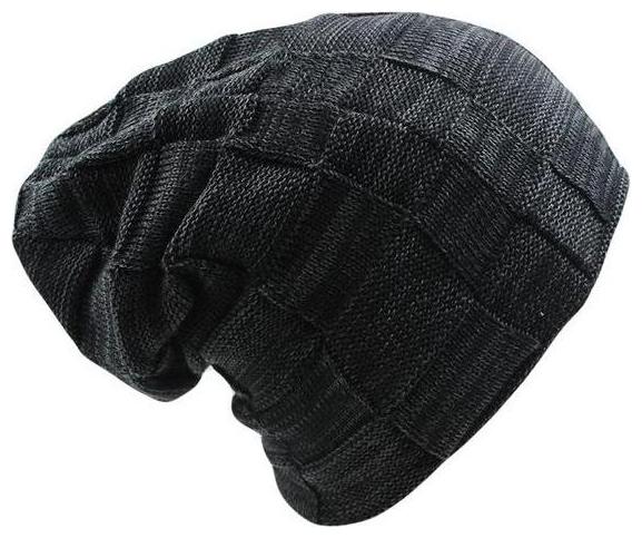 

MSTC Slouchy woolen Long Beanie Cap for Winter(Assorted Design) (Color send as per availability)