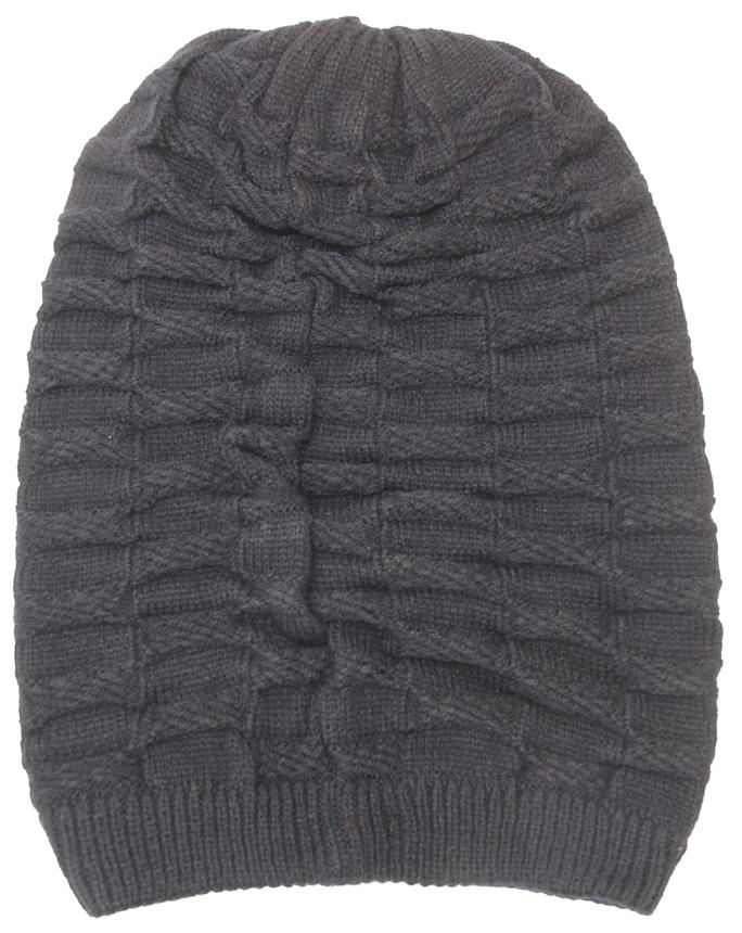 

MSTC Slouchy woolen Long Beanie Cap for Winter(Assorted Design) (Color send as per availability)