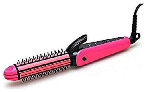 Multifunctional 3 in 1 Hair Curler Crimper Straighner NHC 8890 with max upto 200 deg celcius
