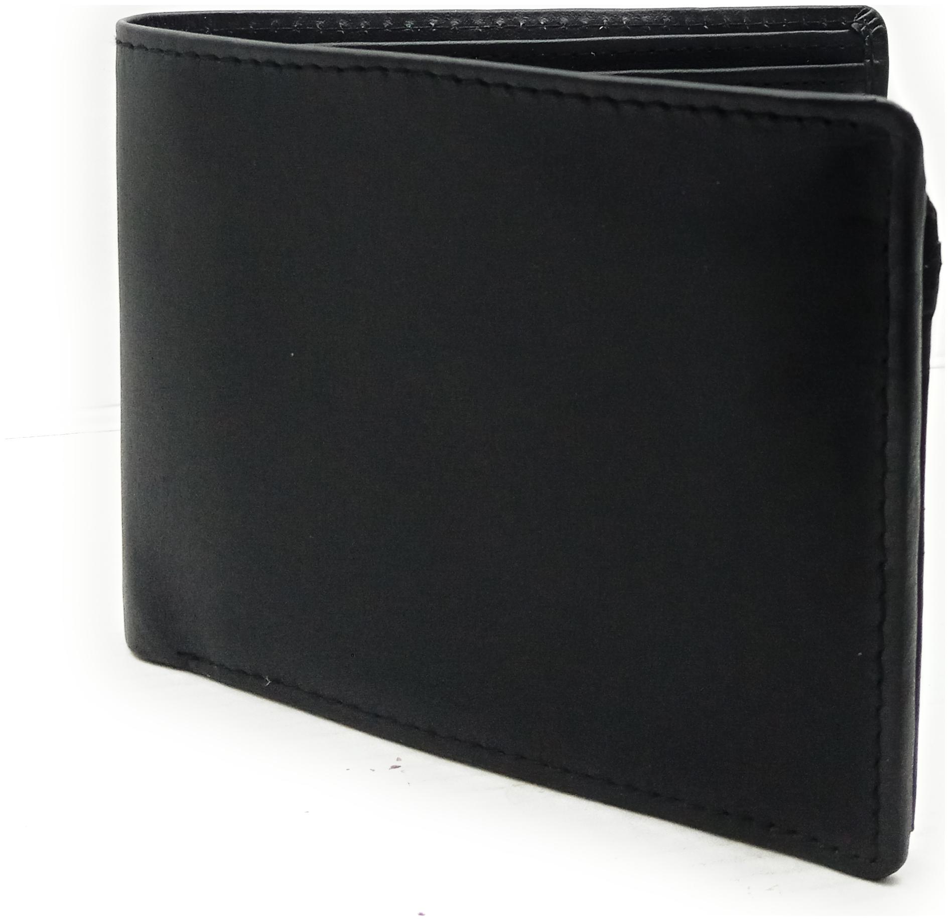 

Mumtaz Son s Genuine Leather Black Wallet