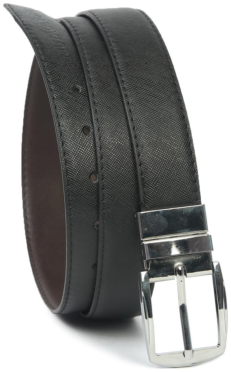 

MUTAQINOTI Men Black Reversible Pu Belt (Size 30 Pack of 1 )
