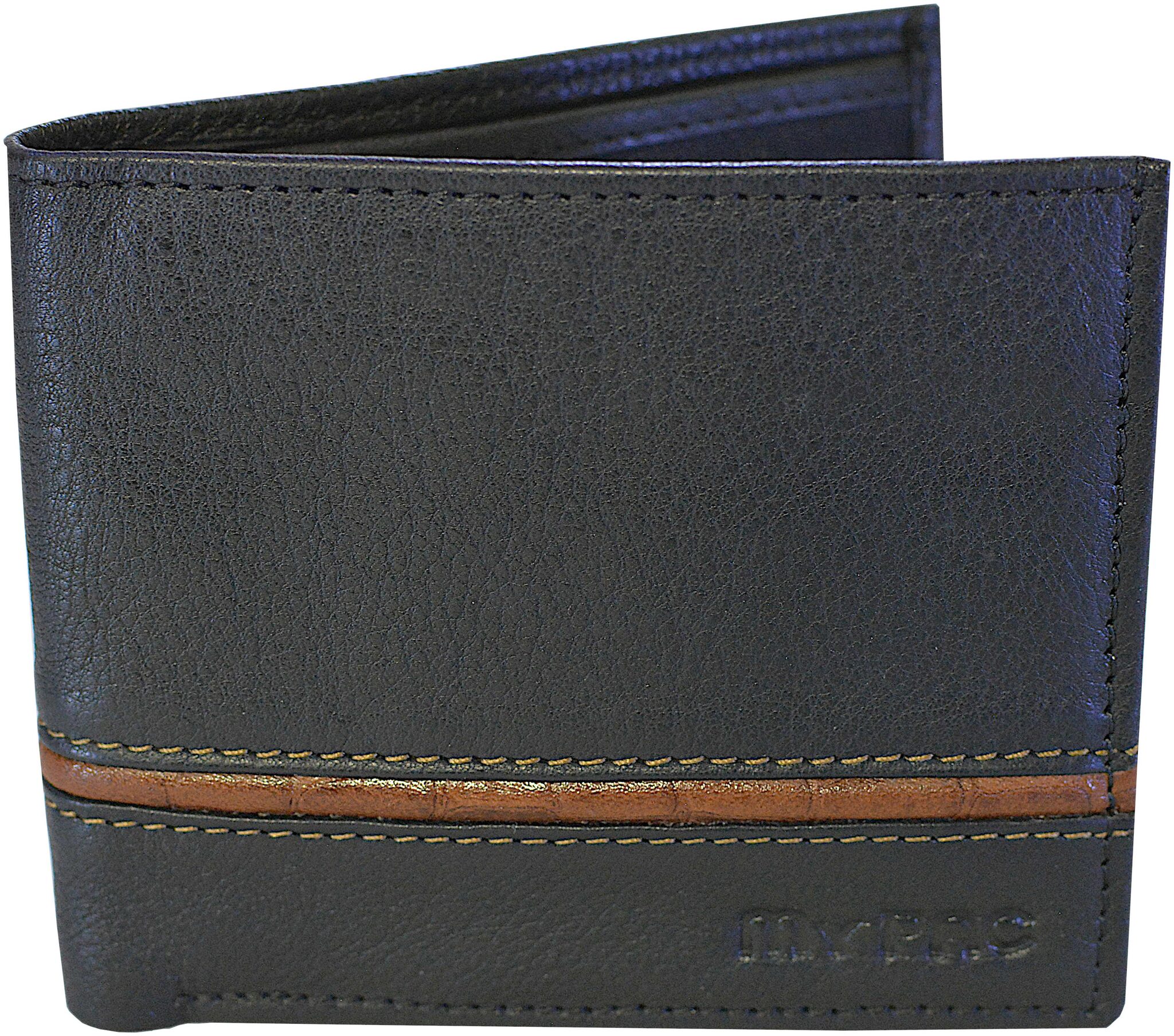 

my pac db Vogue Rfid protected genuine leather wallet Black - C11597-121L