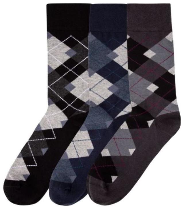 

N2S NEXT2SKIN Multi Cotton Calf length socks ( Pack of 3 )