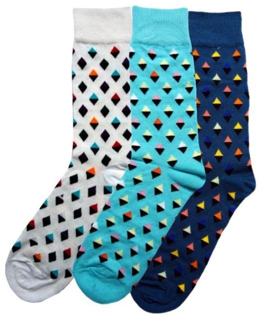 

N2S NEXT2SKIN Multi Cotton Calf length socks ( Pack of 3 )