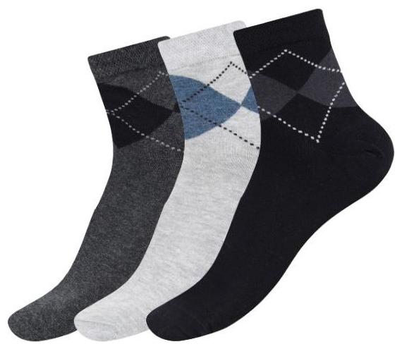 

N2S NEXT2SKIN Multi Cotton Ankle length socks ( Pack of 3 )