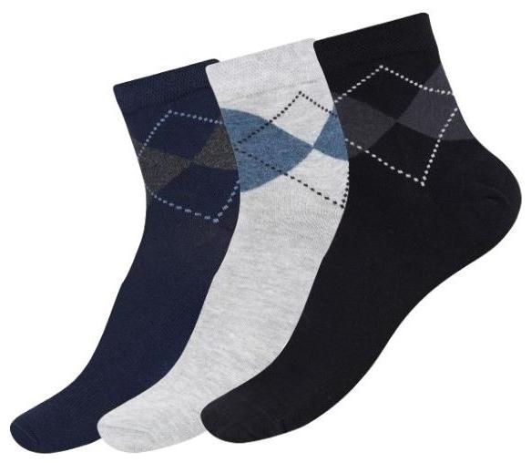 

N2S NEXT2SKIN Multi Cotton Ankle length socks ( Pack of 3 )