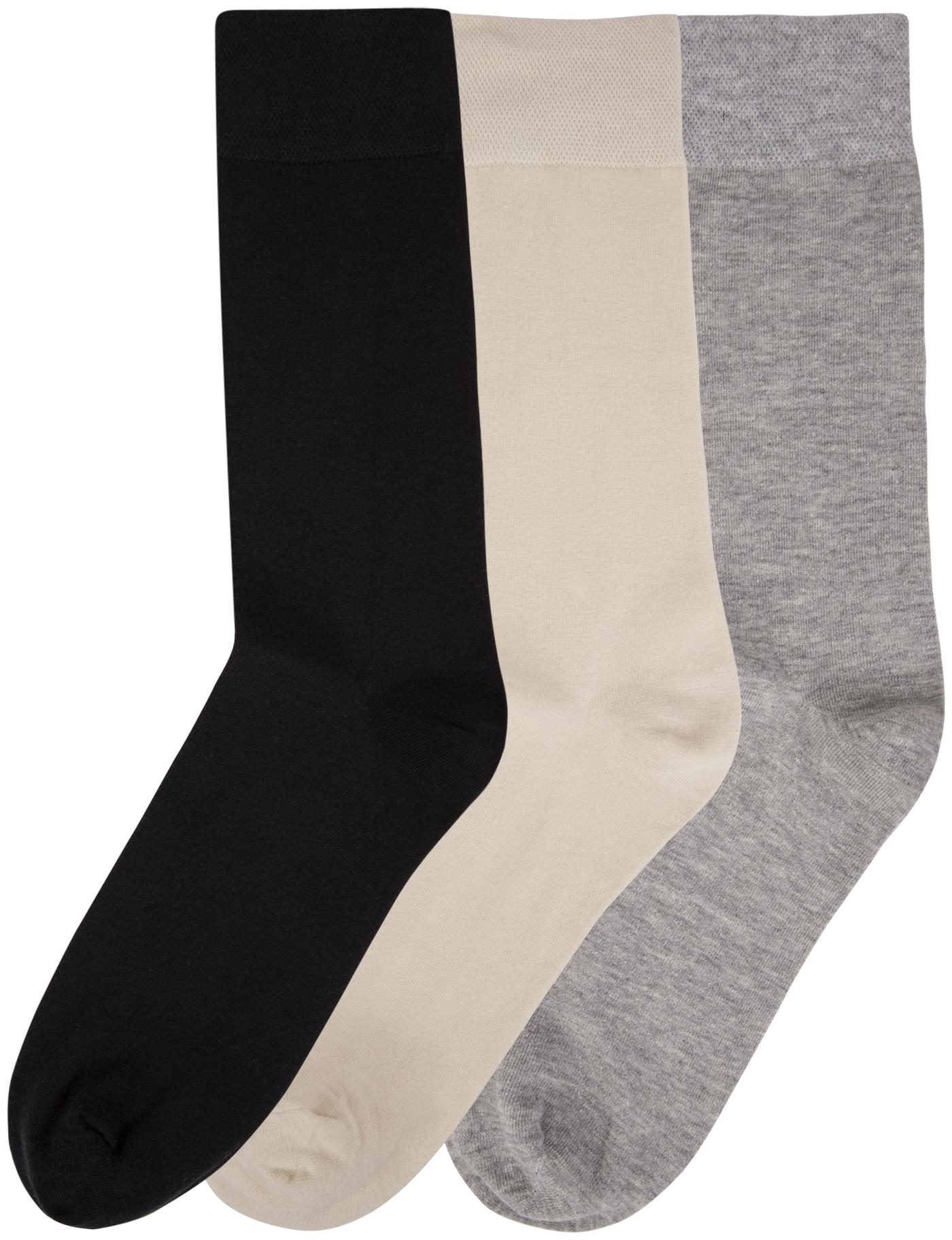

N2S NEXT2SKIN Multi Cotton Calf length socks ( Pack of 3 )