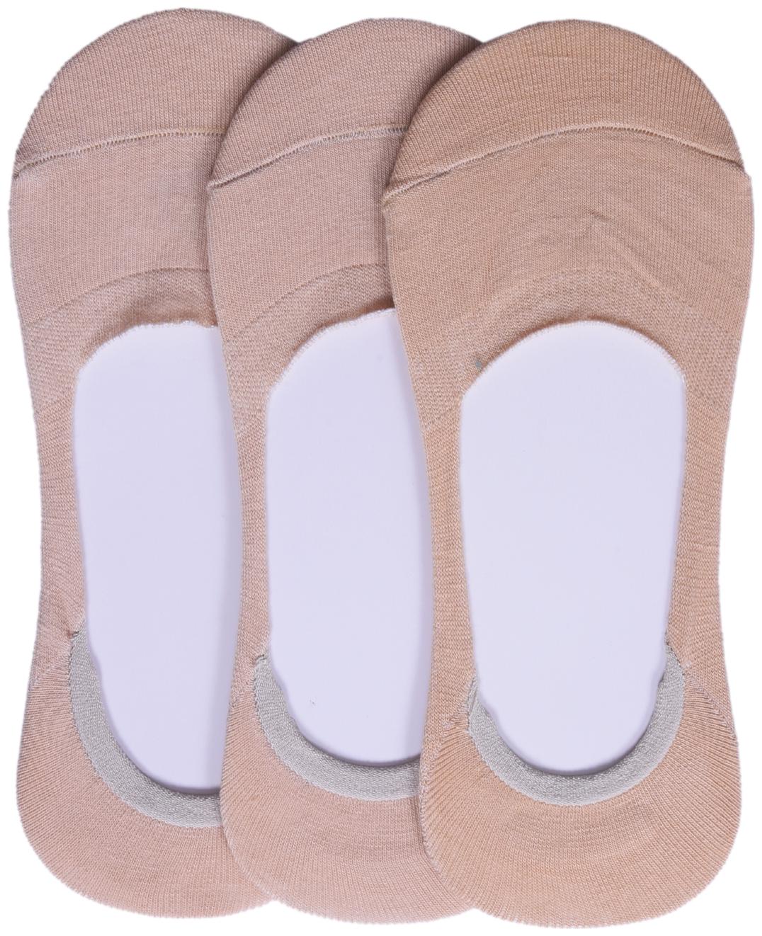 

N2S NEXT2SKIN Women s Cotton Hidden Loafer No Show Invisible Liner Socks - Pack of 3 Pairs (Skin Skin Skin)