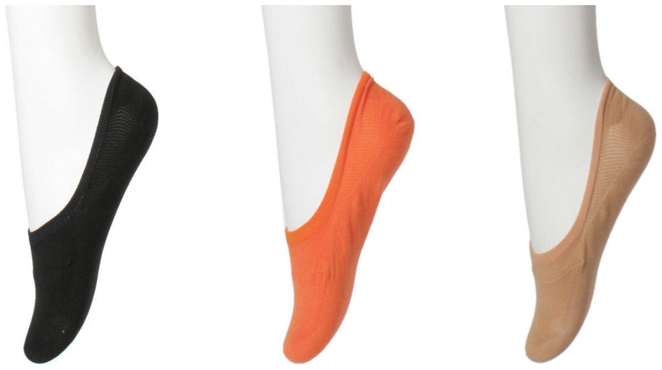 

N2S NEXT2SKIN Women s Cotton Hidden Loafer Socks Invisible No Show Liners with Anti Slip Silicon Patch (Multicolor) - Pack of 3