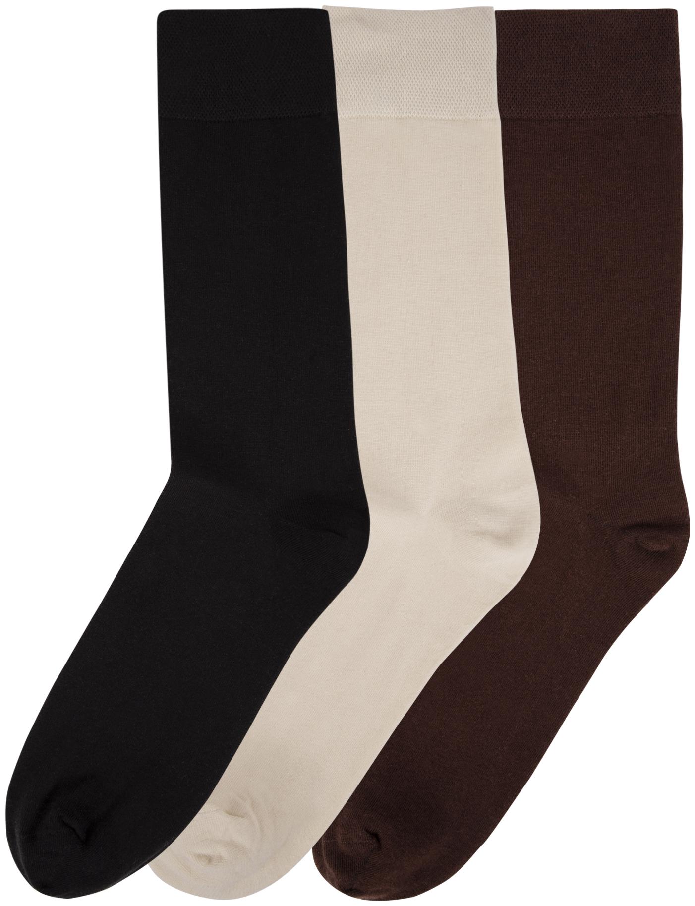 

N2S NEXT2SKIN Multi Cotton Calf length socks ( Pack of 3 )