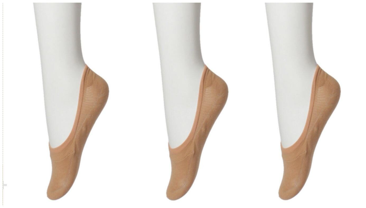

N2S NEXT2SKIN Women s Cotton Hidden Loafer Socks Invisible No Show Liners with Anti Slip Silicon Patch (Multicolor) - Pack of 3