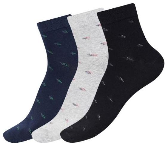 

N2S NEXT2SKIN Multi Cotton Ankle length socks ( Pack of 3 )