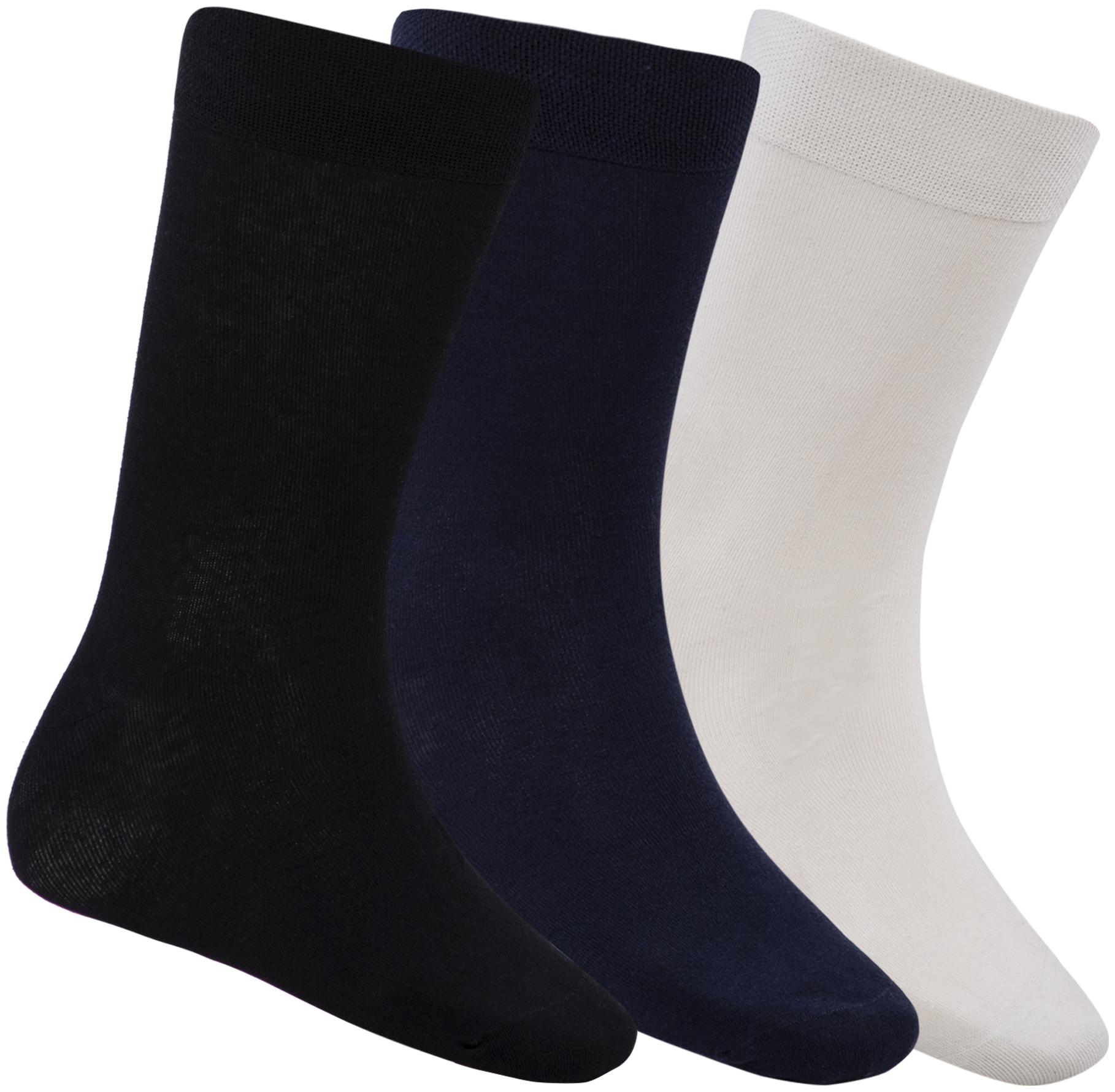 

N2S NEXT2SKIN Multi Cotton Calf length socks ( Pack of 3 )