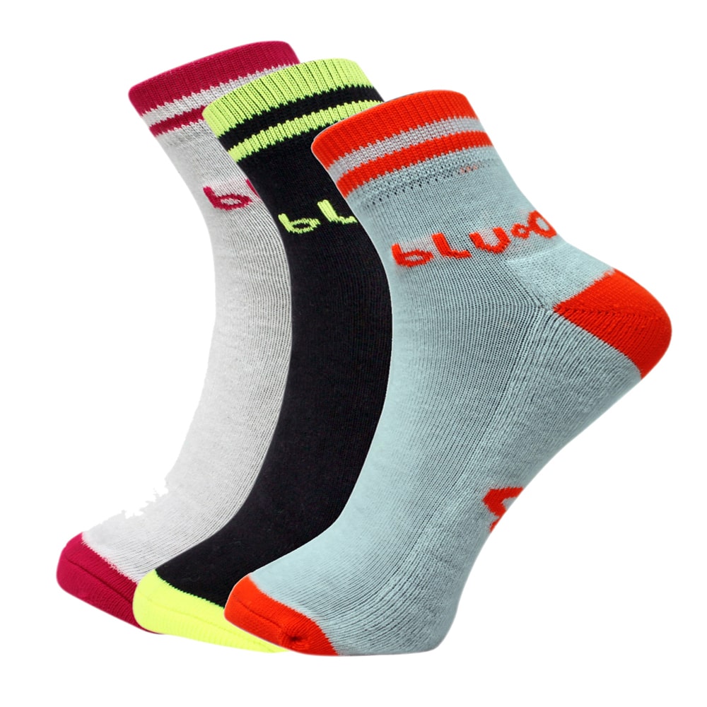 

NATURE LINE Multi Cotton Ankle length socks ( Pack of 3 )