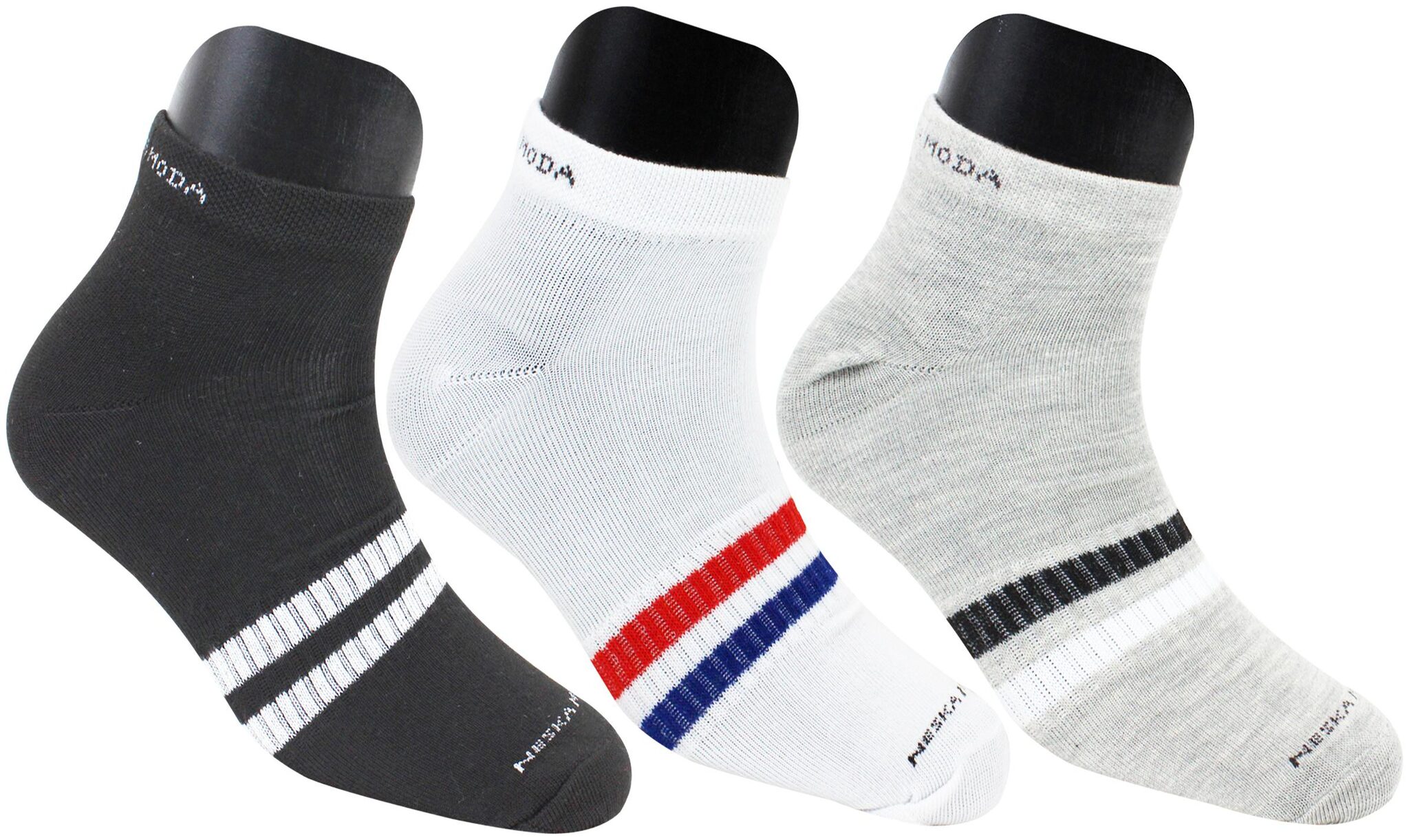 

Neska Moda Free Size Casual Cotton Ankle Length Socks For Women