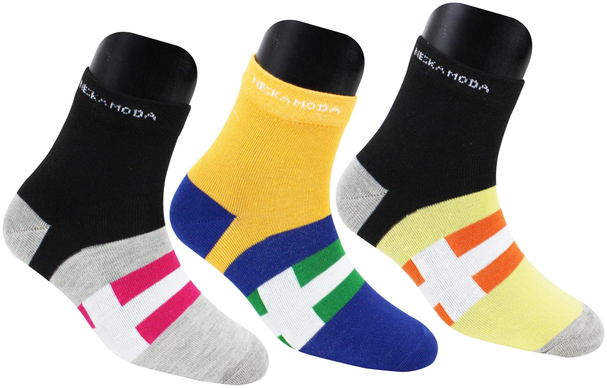 

Neska Moda Free Size Casual Cotton Ankle Length Socks For Women