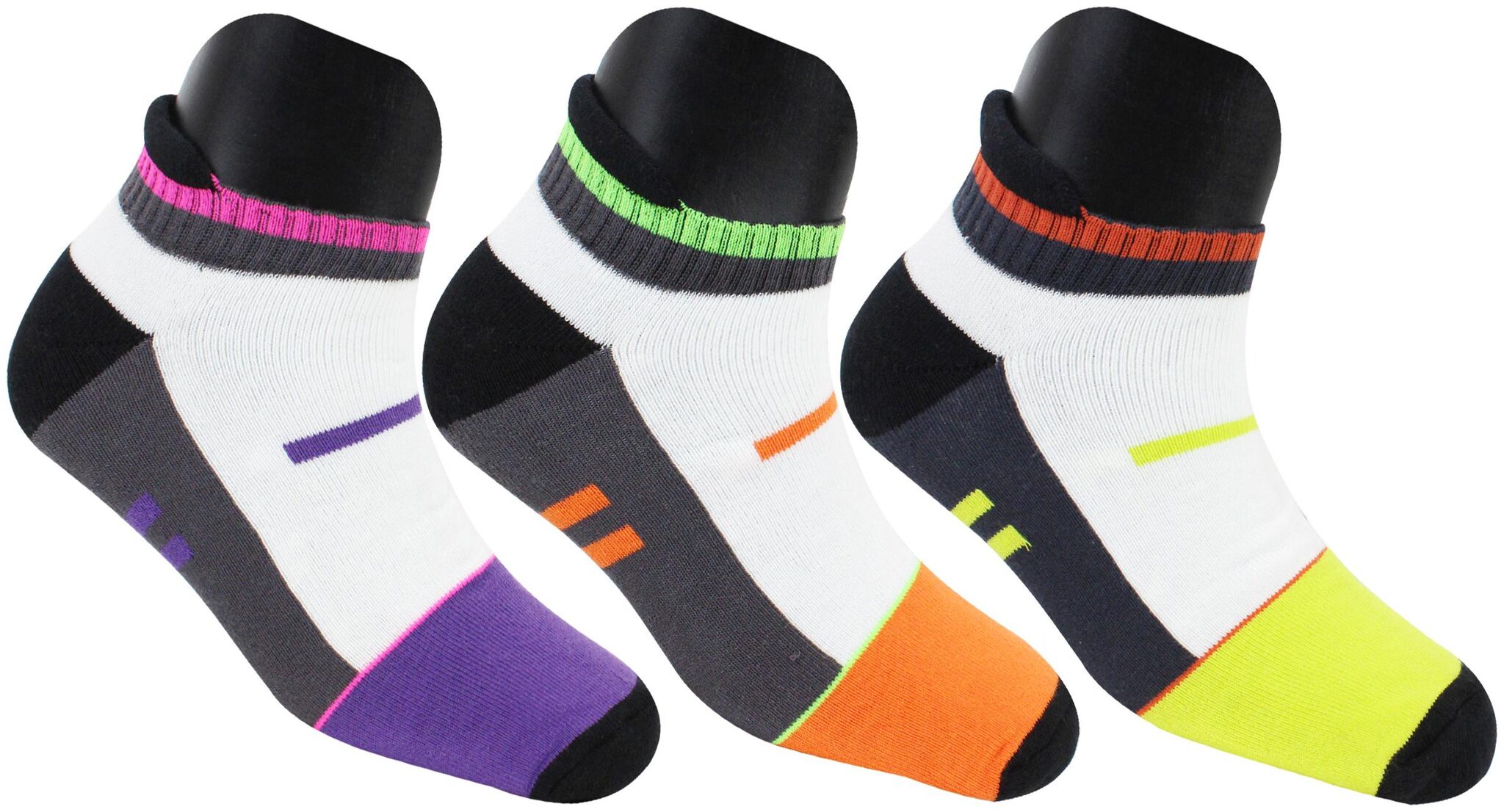 

Neska Moda Free Size Casual Cotton No Show Socks For Women