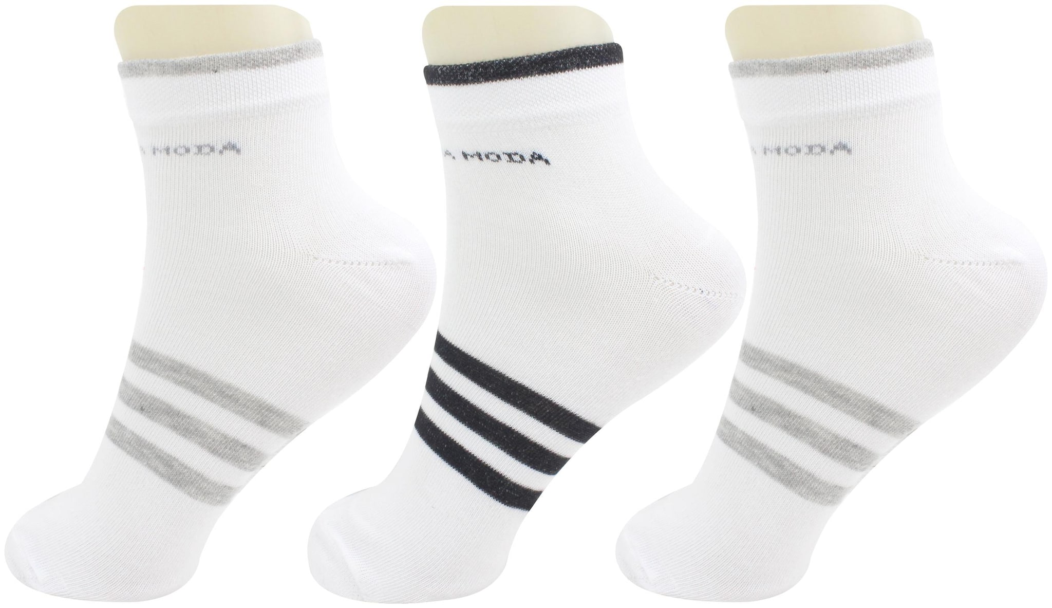 

Neska Moda Free Size Casual Cotton Ankle Length Socks For Women