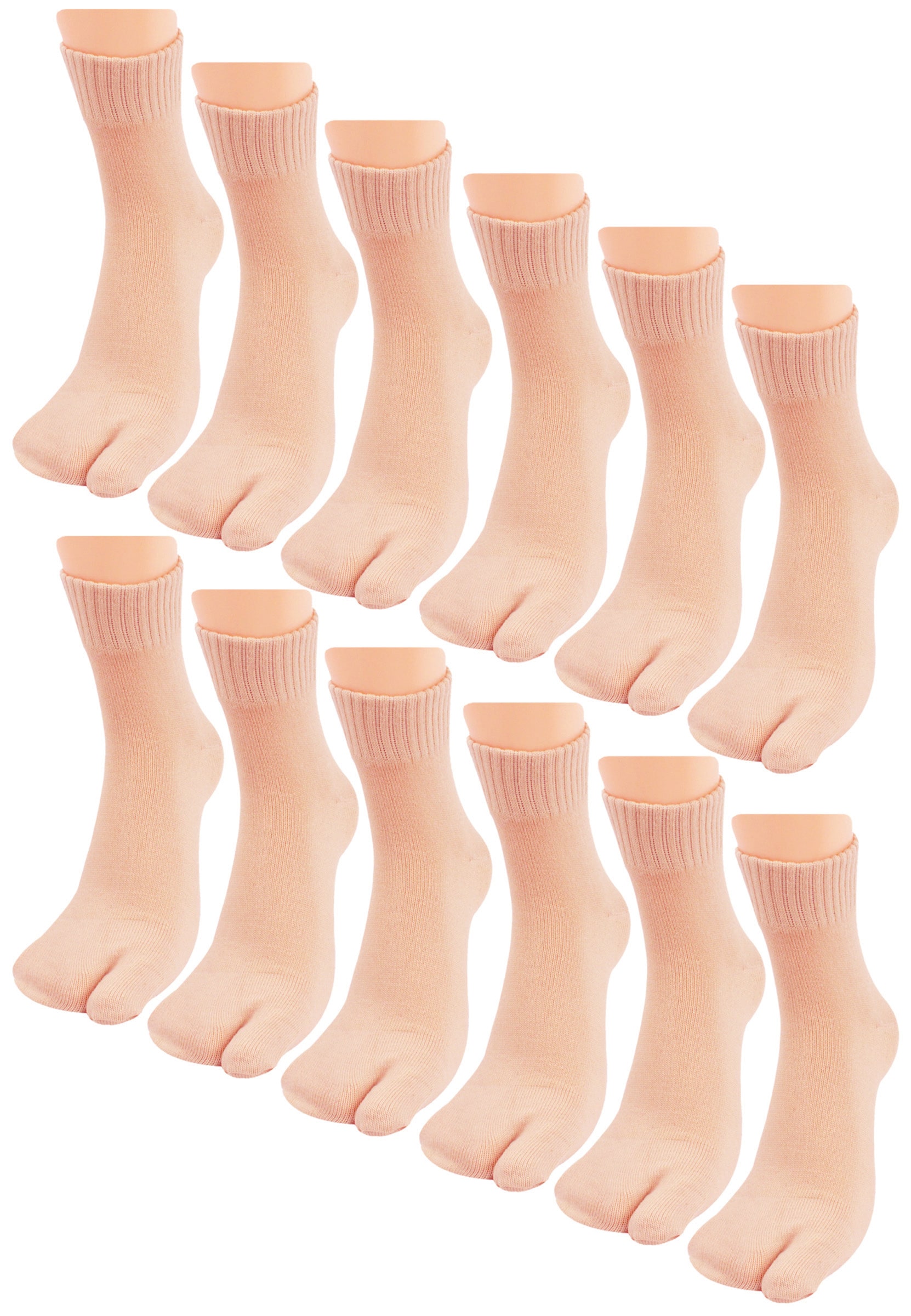 

Neska Moda 12 Pair Women s Brown Formal Plain Cotton Ankle Length Thumb Socks