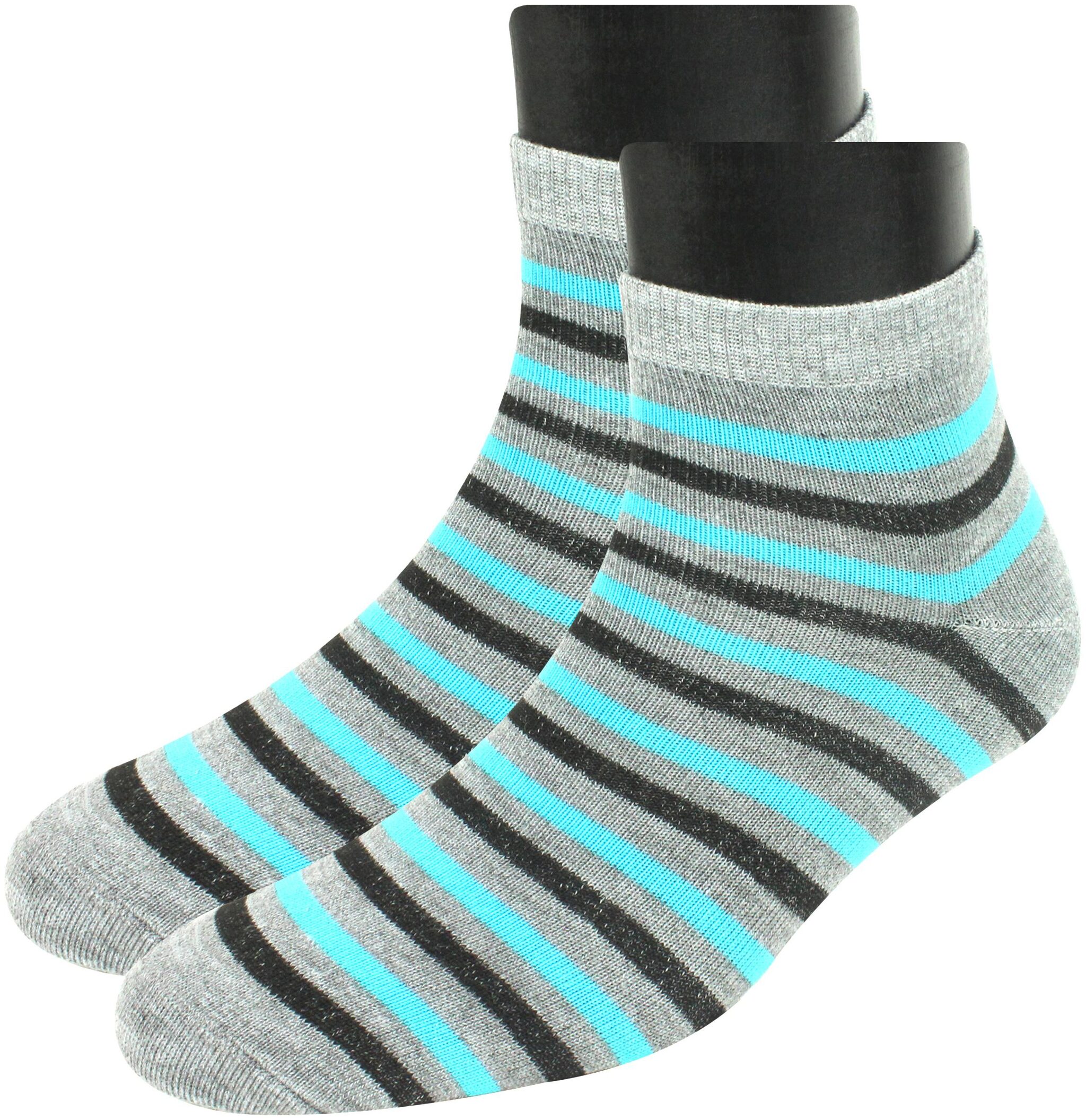

Neska Moda Multi Cotton Ankle length socks ( 1 pair )