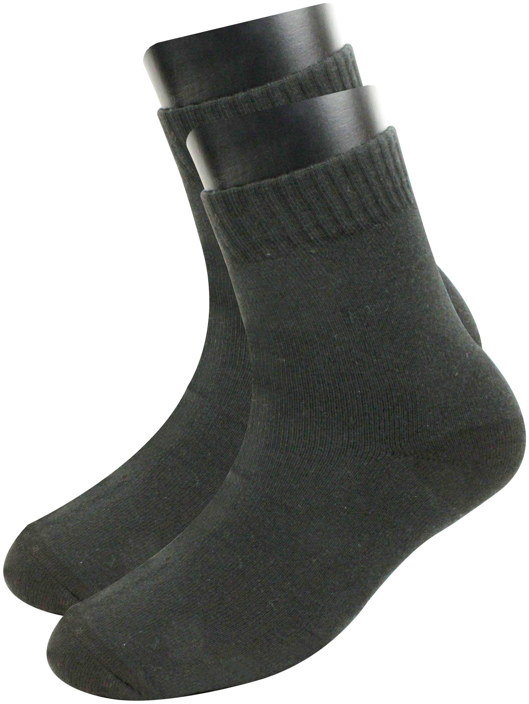 

Neska Moda Black Cotton Crew length socks ( Pack of 1 )