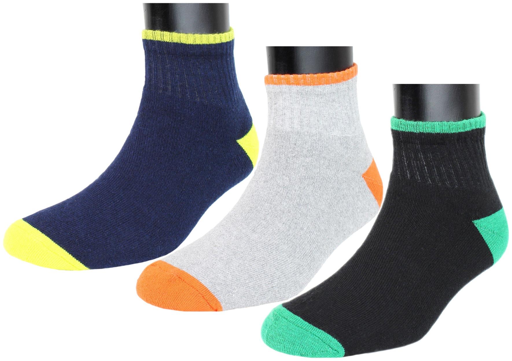 

Neska Moda Women s 3 Pair Multicolor Terry Cotton Ankle Length Socks-S1071