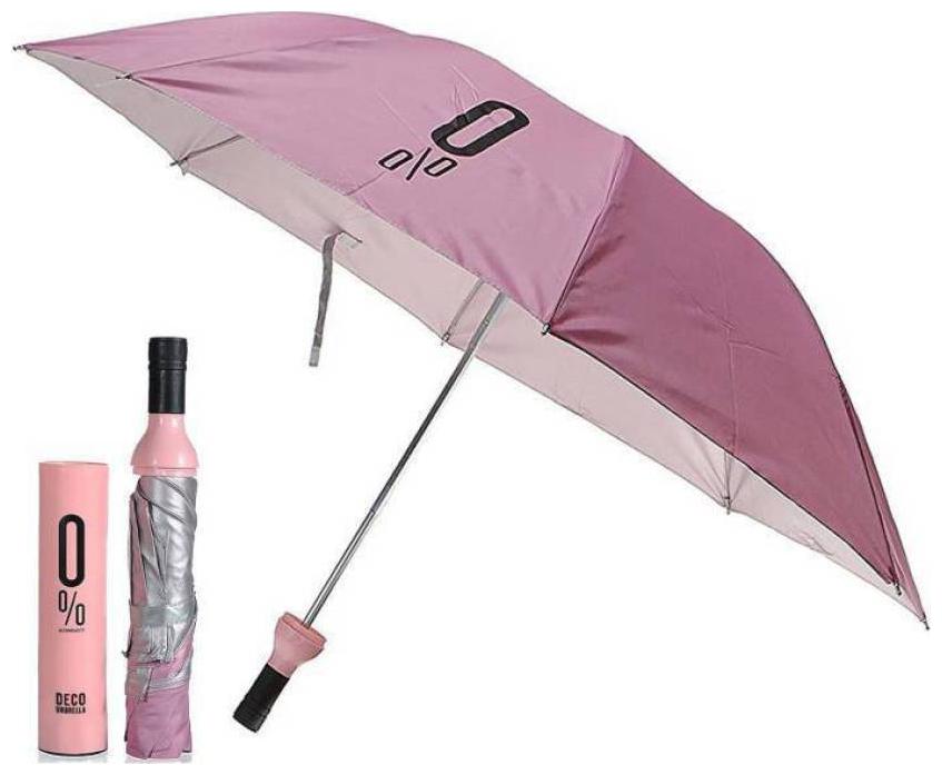 

New Trending 0 Deco Wine Bottle Travel Umbrella (Multi Color Pack of 1)