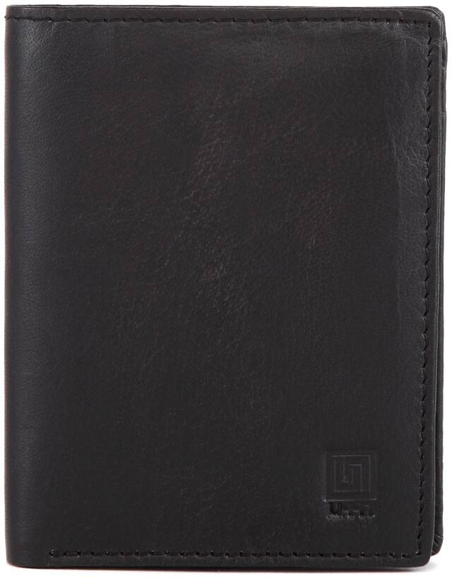 U+N Black Wallet (Pack Of 10)