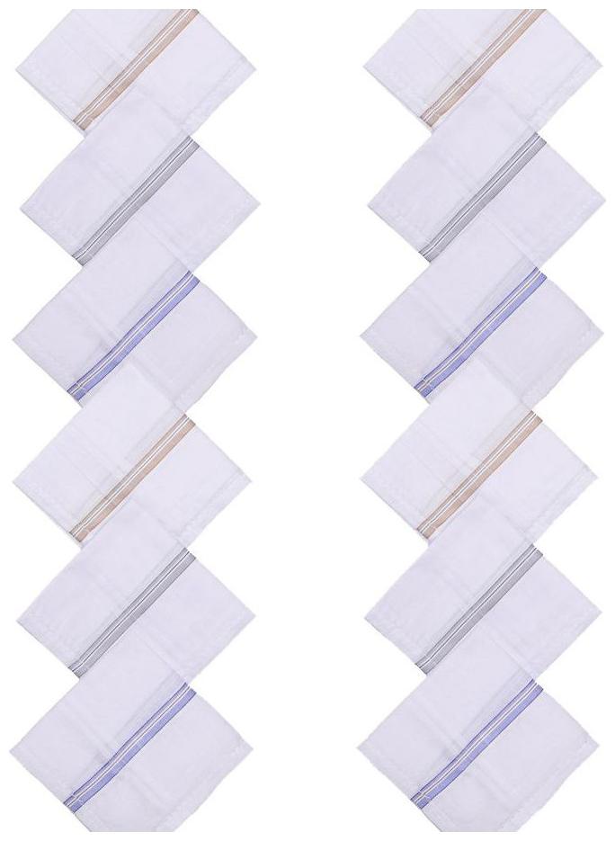 

NHR Cotton essential collection white boarder 45 CM (Pack of 12)