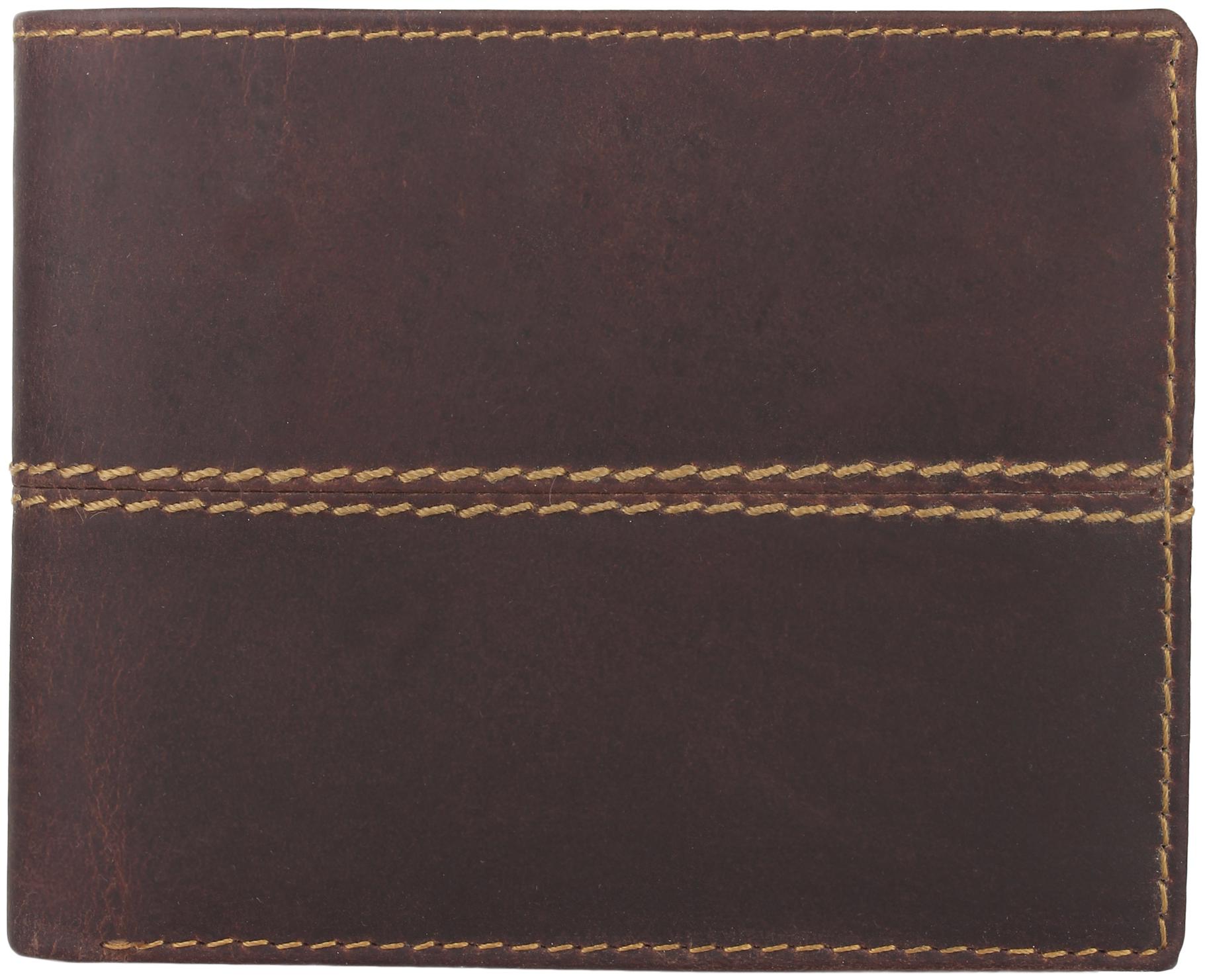 

NUKAICHAU Men Brown Leather Bi-Fold Wallet ( Pack of 1 )